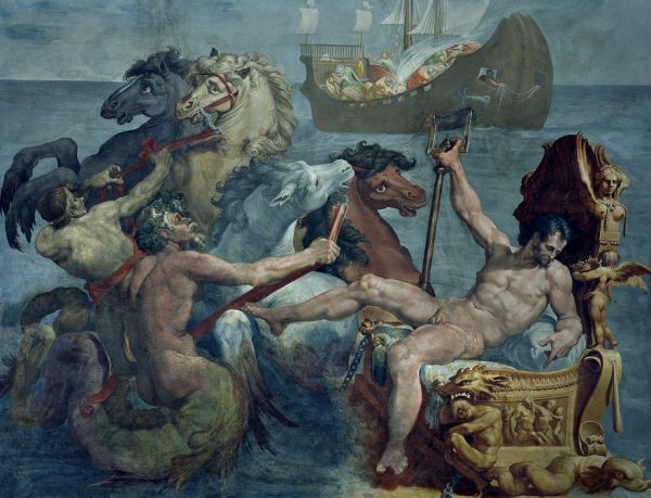 Nettuno e la nave di Ulisse