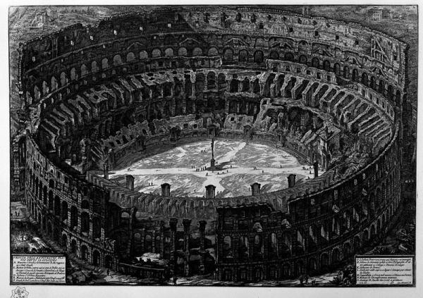 Colosseo incisione Piranesi